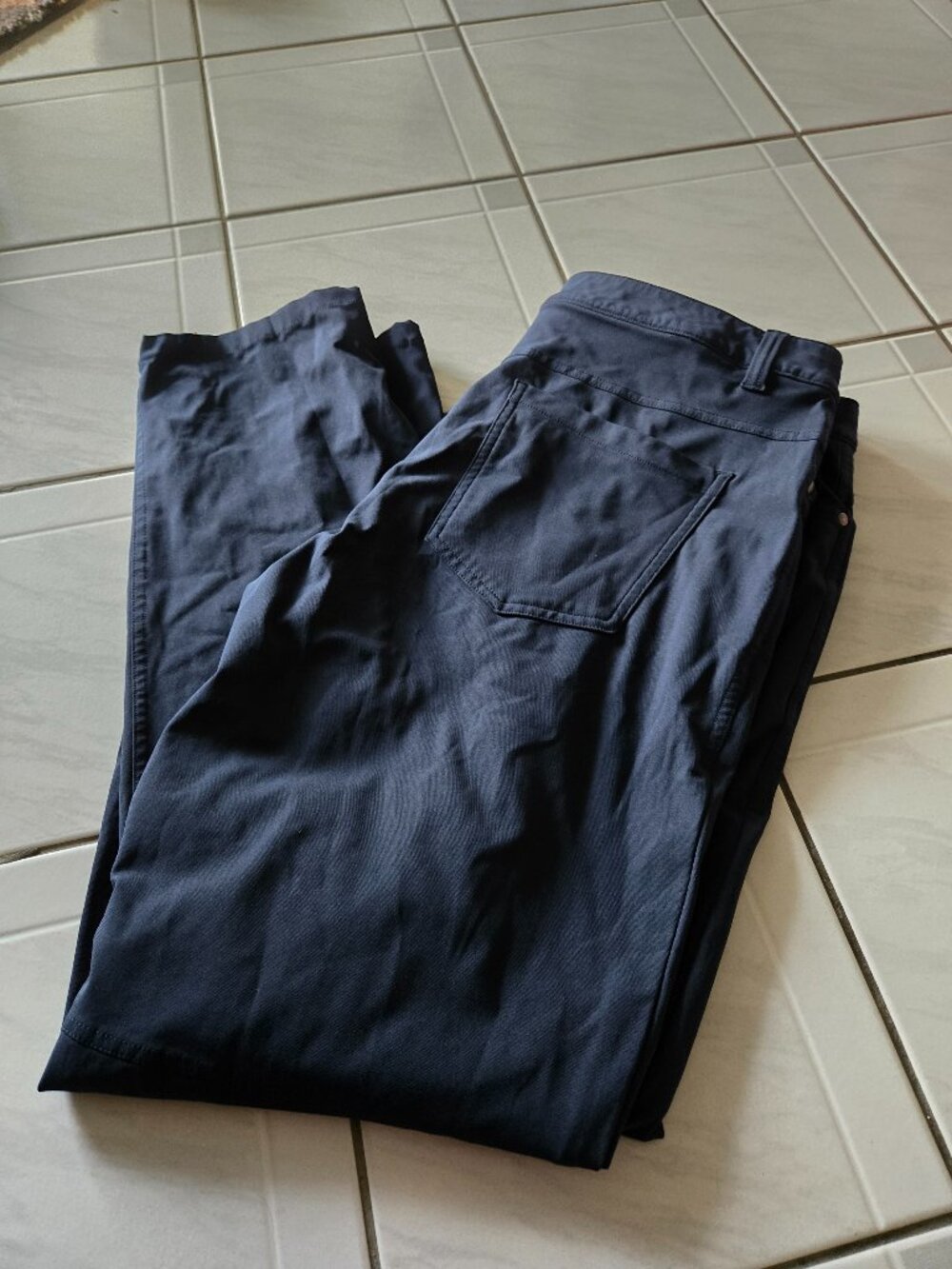 Lululemon ABC Classic 5 Pocket Pants True Navy 34x32